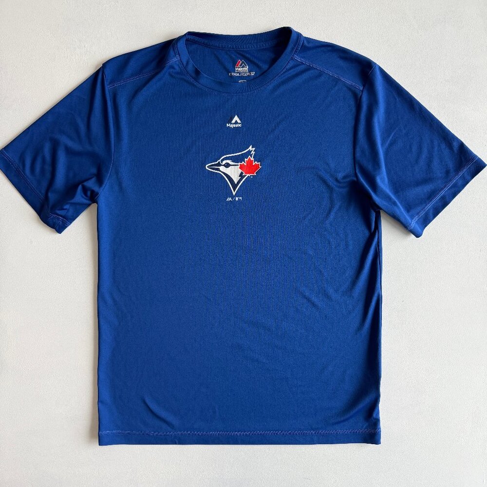 Toronto Blue Jays Majestic Cool Base® Performance T-Shirt Size Medium